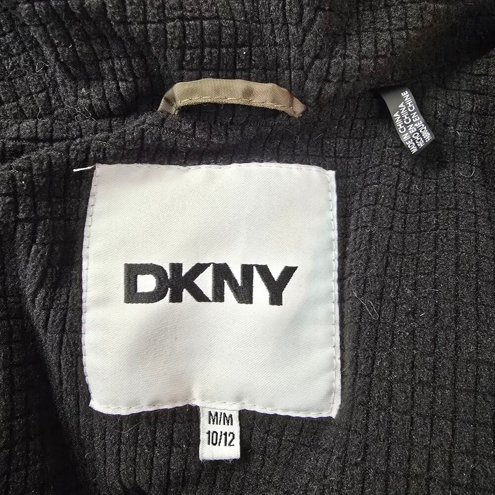 Y2k Style DKNY Green Puffer Jacket Size M (10/12) - Picture 3 of 9